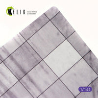 1/144 Kelik Civil Concrete Runway Base - Acrylic 3 mm (280 x 180 mm) (170 g) KS14401
