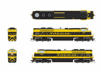 HO Broadway Ltd EMD SD70ACe, NS 1069, Virginian Heritage Paint, Paragon4 Sound/DC/DCC, w/ Smoke 9783