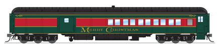 HO Broadway Ltd Heavyweight 5-Car Passenger Set Christmas Paint Scheme 9103 - MPM Hobbies