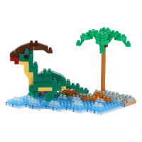 Nanoblock Waterside Parasaurolophus Dinosaurs 22384
