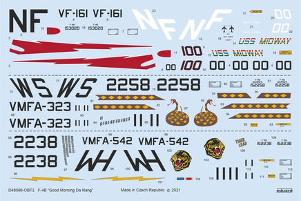 1/48 Eduard F-4B Good Morning Da Nang for TAMIYA D48096