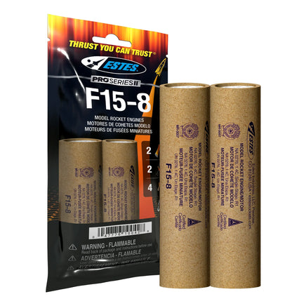 Estes Rockets F15-8 Engines (29mm) 10042 - MPM Hobbies
