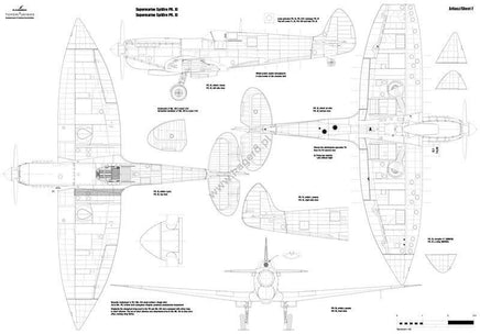Kagero Publishing Supermarine Spitfire Mk. IX/XVI and other 07029