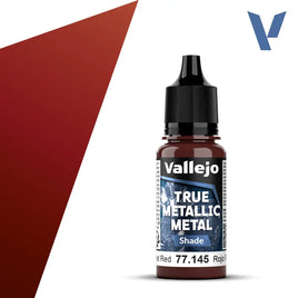 Vallejo True Metallic (Shade) Forged Red 18ml 77.145