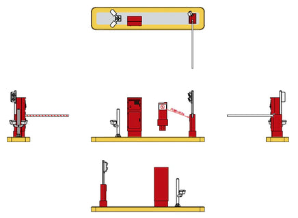 N JTC Model Red Controlled Entry Kiosk (CEK) 112008