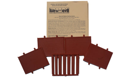 HO DPM One-Story Blank Wall 30113