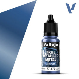 Vallejo True Metallic (Airbrush) Ultramarine Blue 18ml 77.170
