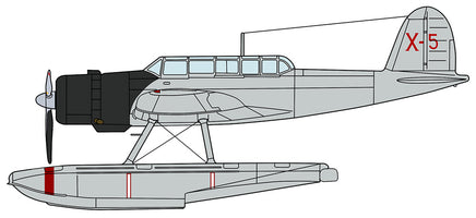1/72 Hasegawa Aichi E13A1 Type Zero (Jake) Model 11 `Kimikawamaru´ w/Catapult 02455