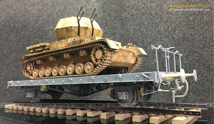 1/35 Sabre Model German Railway FLATBED Ommr (2 in 1) 35A03