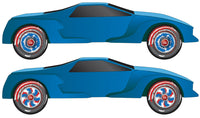 PineCar Pride Wheel Flare Decal 4066