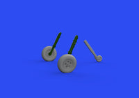 1/48 Eduard Spitfire Mk V Wheels for EDU (Mask & Resin) 648664