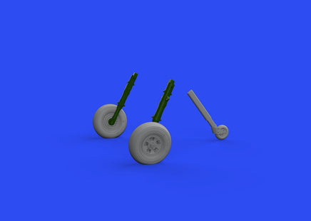 1/48 Eduard Spitfire Mk V Wheels for EDU (Mask & Resin) 648664