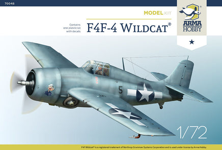 1/72 Arma Hobby F4F-4 Wildcat Model Kit 70048