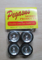 Pegasus 23” “CL’S” Rims w/Tires Chrome 2311