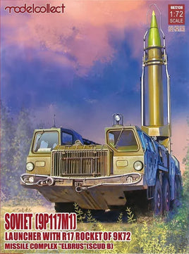 1/72 ModelCollect Soviet (9P117M1) Launcher with R17 Rocket of 9K72 72138