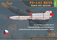 1/35 Clear Prop Tu-143 Reys Television Reconnaissance 3506