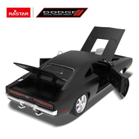 1/16 Rastar Exotic R/C Dodge Charger R/T with Engine Version - Black 99010B