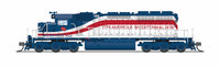 N Broadway Ltd EMD SD40-2 Milw 156 Bicentennial Paint Scheme Paragon4 Sound/DC/DCC 9466