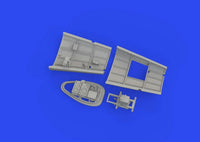 1/72 Eduard Bf 109F radio compartment PRINT for EDUARD 672318