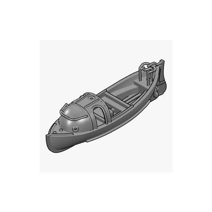 1/700 Black Cat Models 26ft hard top motor whaleboat Mk.1 (x3) AC700021c