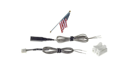 Woodland Small US Flag - Wall Mount 5953 - MPM Hobbies