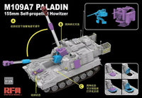 1/35 Ryefield Models M109A7 Paladin Self-Propelled Howitzer 5129
