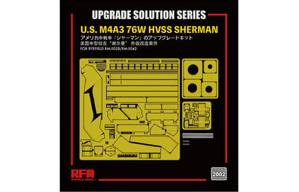 1/35 Ryefield Models Upgrade Solution for U.S. M4A3 76W HVSS Sherman 2002