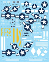 1/48 Fundekals USMC F4U CORSAIRS (similar to 48-005) 48024