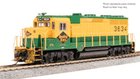 HO Broadway Ltd EMD GP35 RDG 3634 Yellow & Green Paragon4 Sound/DCC/DC 8929 - MPM Hobbies