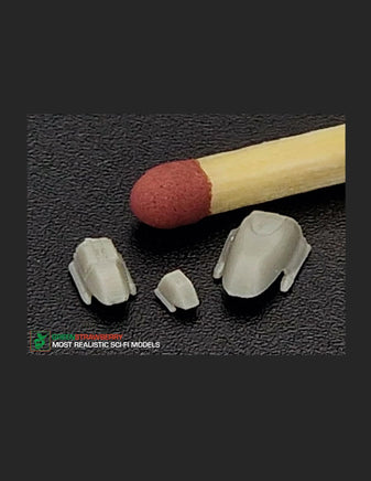 1/1400 Green Strawberry Shuttle type 6 7 15 TNG Upgrade Set 17722
