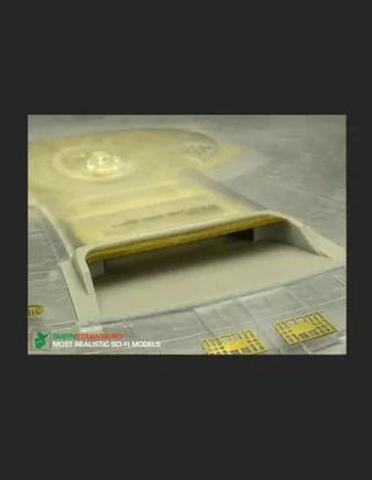 1/1400 Green Strawberry Galaxy Class NCC-1701-D - Fruit Pack BFP27