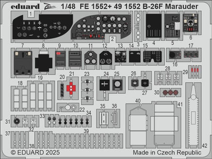 1/48 Eduard B-26F Marauder Set 491552