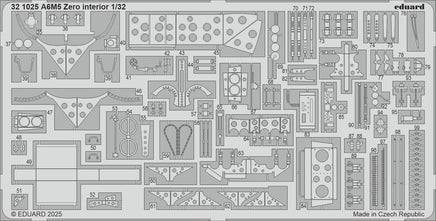 1/32 Eduard A6M5 Zero interior 321025
