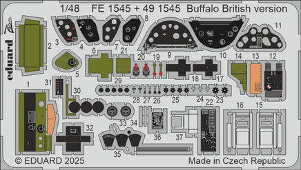 1/48 Eduard Buffalo British Version Set 491545