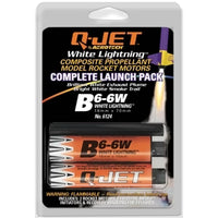 Quest Q-Jet B6-6W White Lightning Complete 2-Motor Launch Pack - Q6124
