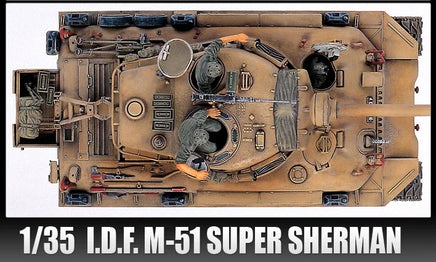 1/35 Academy I.D.F. Medium Tank M-51 Super Sherman 13254