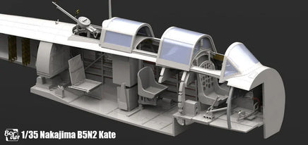 1/35 Border Model Akagi Bridge w/Flight Deck and Nakajima B5N2 Kate Combo BSF001