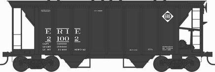 HO Bowser H34 Covered Hopper Erie Road #21025 - 43260