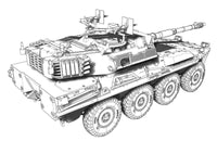 1/72 ACE Model Centauro B1T Station Wagon 72424