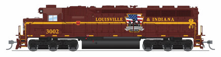 HO Broadway Ltd EMD SD45 Louisville & Indiana 3002 "Honoring Our Veterans" Paragon4 Sound/DC/DCC 9810