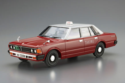 1/24 Aoshima The Model Car Datsun 220C '79 Hong Kong Taxi 62241