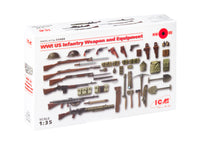 1/35 ICM WWI US Infantry Weapon and Equipment 35688