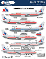1/144 Fundekals AMERICAN AIRLINES 737NGs 44014