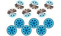 PineCar Chrome Wheel Flare Decal 4063