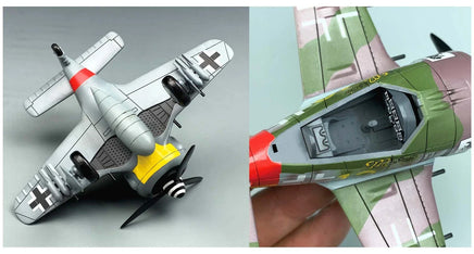 1:Egg Tiger Model Focke-Wilf FW-190 Fighter Cute Plane Kit Series / Q Version 110