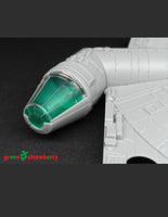 Green Strawberry Millennium Falcon Paint Mask - Fine Molds / Revell AM015