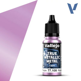 Vallejo True Metallic (Light) Amethyst Purple 18ml 77.108