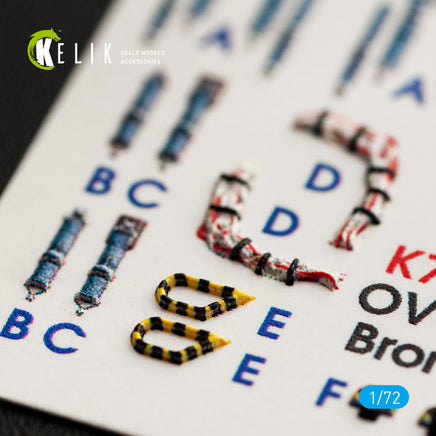 1/72 Kelik OV-10A Bronco interior 3D decals for ICM kit K72042