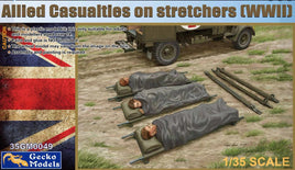 1/35 Gecko Models Allied Casualties on Stretchers (WWII) 35GM0049