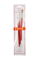 Atlas Brush Artists Taklon Brush Set 3-pcs 055
